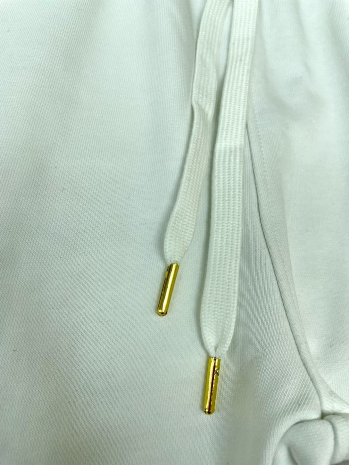 1:1 quality version French Preppy Tennis Style Colorful Triangle Badge Embroidery Hooded &Sweatpants set 29166437