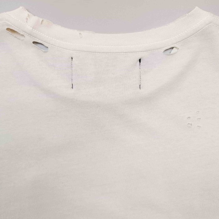 [Big & Tall for weights up to 220 lbs]1:1 quality version Chest Worn Logo Print Washed Tee 2 colors 29166496