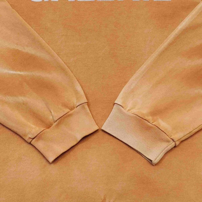 [Big & Tall for weights up to 220 lbs]1:1 quality version Camel Ripple Pattern Long Sleeve T-shirt 29166495
