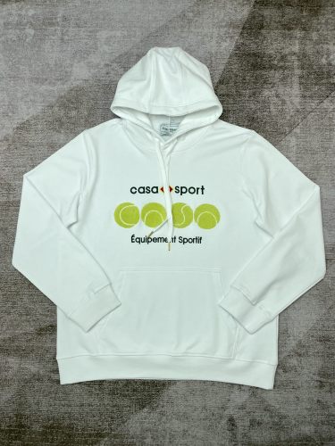 1:1 quality version Vintage Athletic Style Tennis Ball Chenille Embroidery Hooded &Sweatpants set 29166432