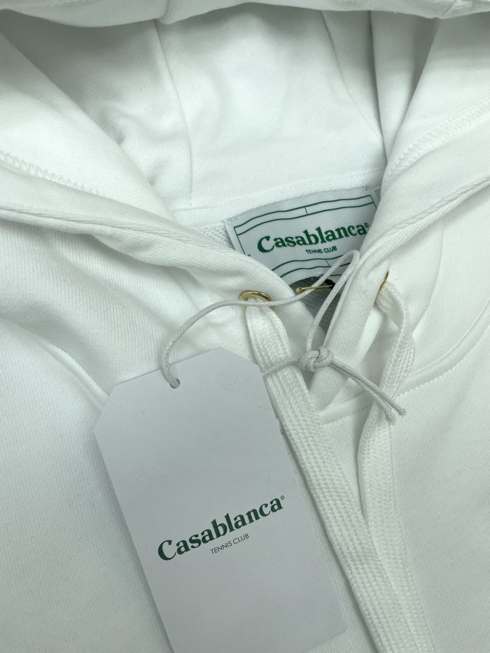 1:1 quality version Vintage Athletic Style Tennis Ball Chenille Embroidery Hooded &Sweatpants set 29166432