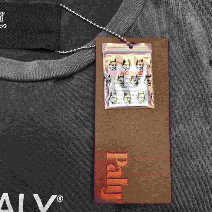 [Big & Tall for weights up to 220 lbs]1:1 quality version Chest Worn Logo Print Washed Tee 2 colors 29166496