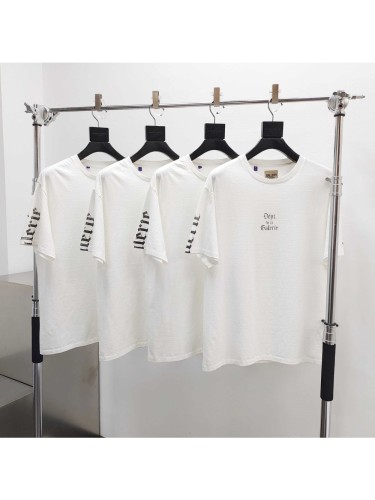 [Big & Tall for weights up to 220 lbs]1:1 quality version Gothic Black Letter White Print Washed Tee 29166493