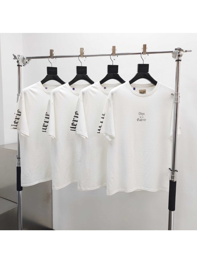 [Big & Tall for weights up to 220 lbs]1:1 quality version Gothic Black Letter White Print Washed Tee 29166493