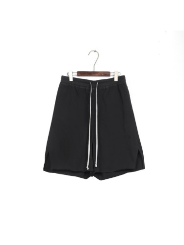 1:1 quality version Minimal Solid Color Split Raw Edge Shorts 29214044