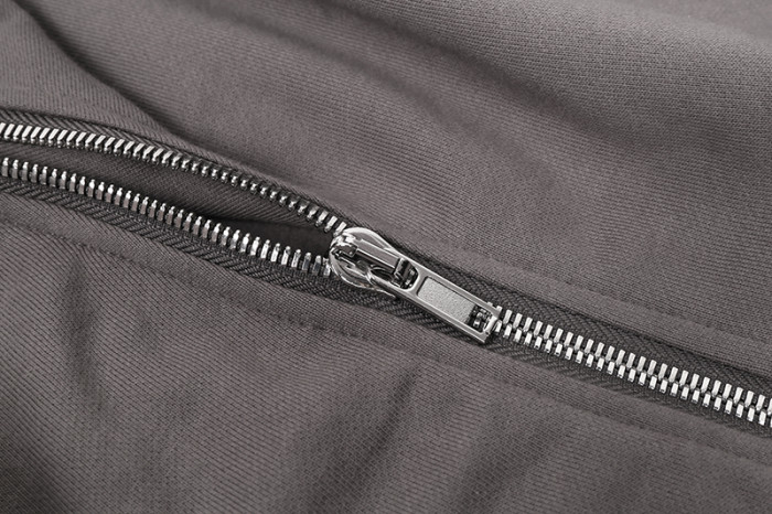 1:1 quality version Classic Diagonal Zip Wizard Hoodie 2 colors 29214042