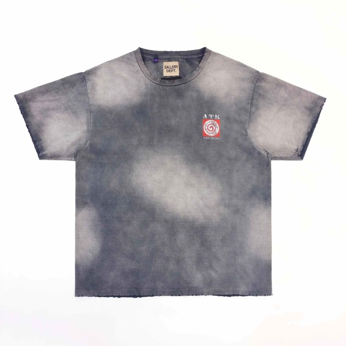 [Big & Tall for weights up to 220 lbs]1:1 quality version Bullseye ATK Gray Print Washed Tee 29213962