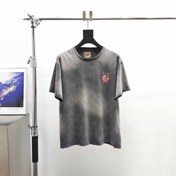 [Big & Tall for weights up to 220 lbs]1:1 quality version Bullseye ATK Gray Print Washed Tee 29213962