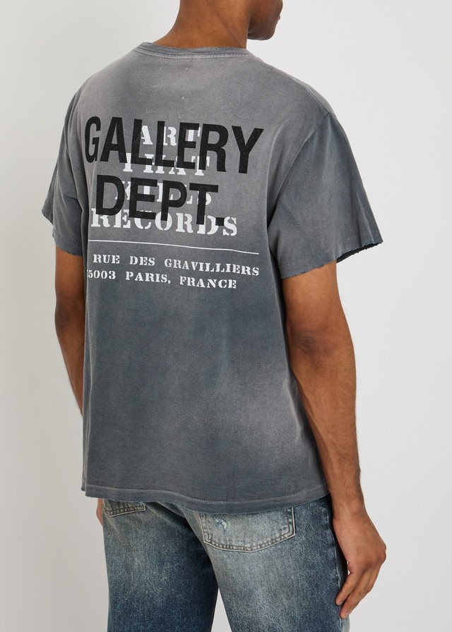 [Big & Tall for weights up to 220 lbs]1:1 quality version Bullseye ATK Gray Print Washed Tee 29213962