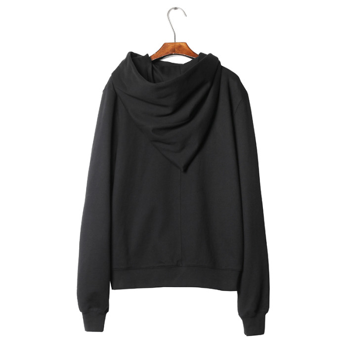 1:1 quality version Classic Diagonal Zip Wizard Hoodie 2 colors 29214042