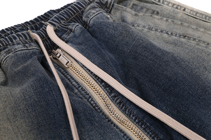 1:1 quality version Washed Workwear Big Pocket Wide Leg Jeans 2 colors 29214046
