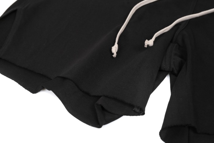 1:1 quality version Minimal Solid Color Split Raw Edge Shorts 29214044
