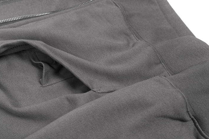 1:1 quality version Classic Diagonal Zip Wizard Hoodie 2 colors 29214042