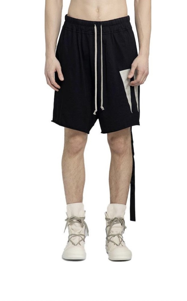 1:1 quality version Inverted Triangle Patch Split Streamer Shorts 29214045