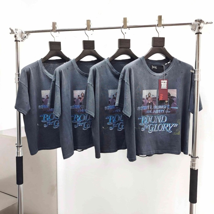 [Big & Tall for weights up to 220 lbs]1:1 quality version Road To Glory Vintage Print Washed Tee 29213968