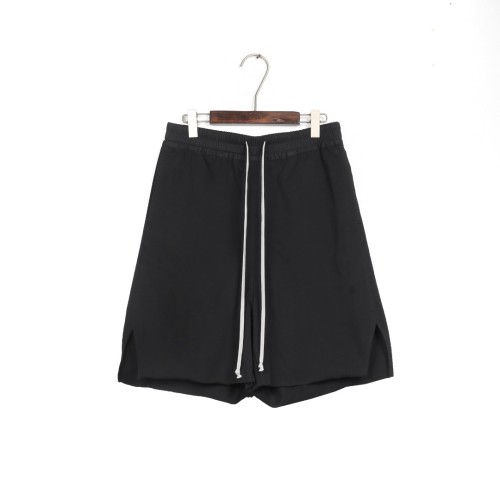 1:1 quality version Minimal Solid Color Split Raw Edge Shorts 29214044