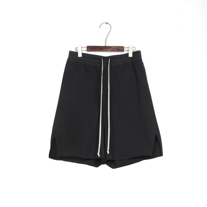 1:1 quality version Minimal Solid Color Split Raw Edge Shorts 29214044