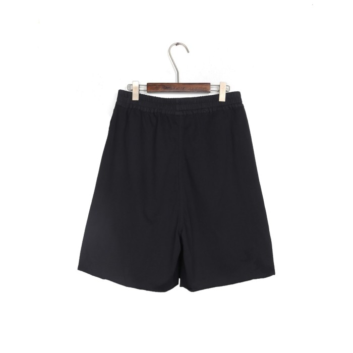 1:1 quality version Minimal Solid Color Split Raw Edge Shorts 29214044