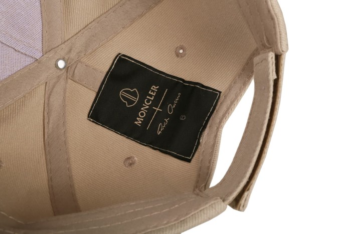 1:1 quality version Co-branded M0ncler 3D Logo Embroidered Baseball Cap 5 colors 29214034