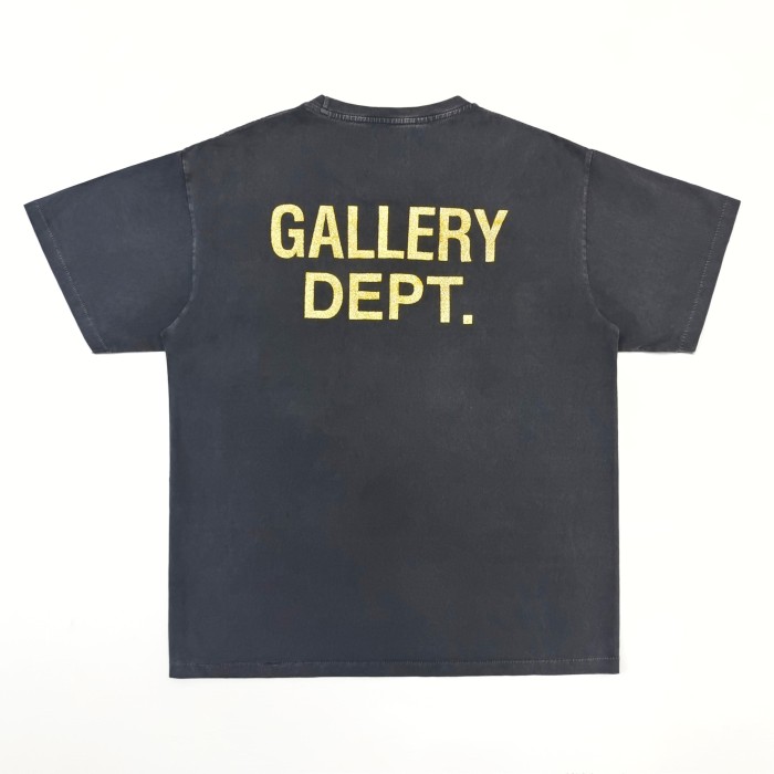 [Big & Tall for weights up to 220 lbs]1:1 quality version Skull Castle Black Print Washed Tee 29213964