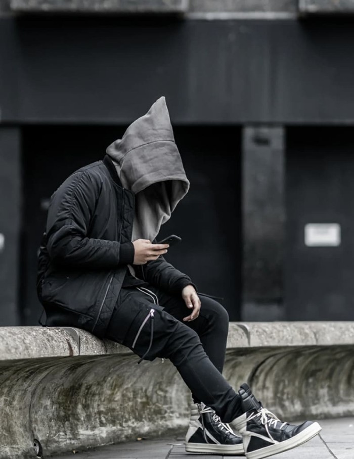 1:1 quality version Small Label Streamer Diagonal Zip Wizard Hoodie 2 colors 29214048