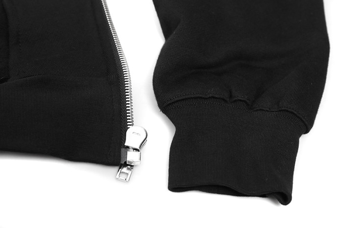 1:1 quality version Classic Diagonal Zip Wizard Hoodie 2 colors 29214042