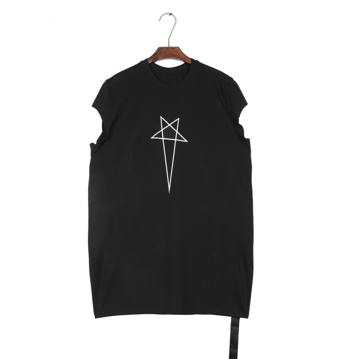 1:1 quality version Horned Pentagram Print Vest 29214039