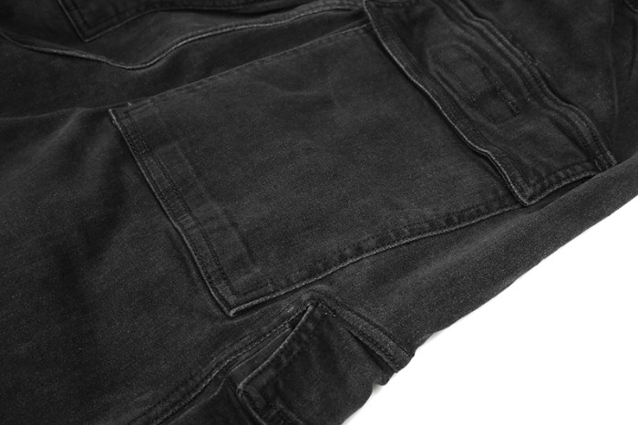 1:1 quality version Washed Workwear Big Pocket Wide Leg Jeans 2 colors 29214046