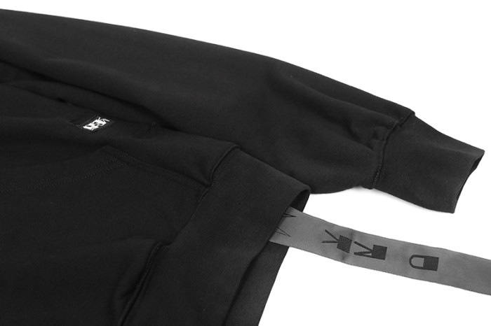 1:1 quality version Small Label Streamer Diagonal Zip Wizard Hoodie 2 colors 29214048