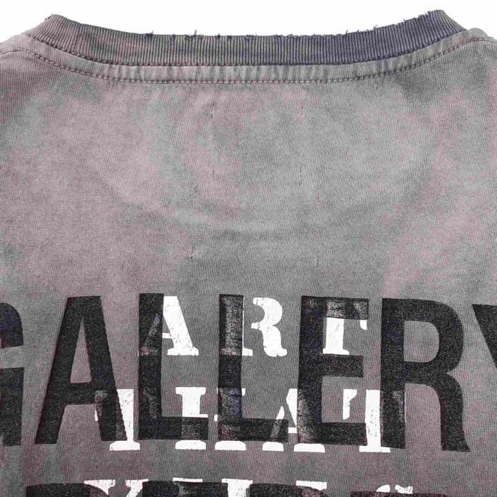 [Big & Tall for weights up to 220 lbs]1:1 quality version Bullseye ATK Gray Print Washed Tee 29213962