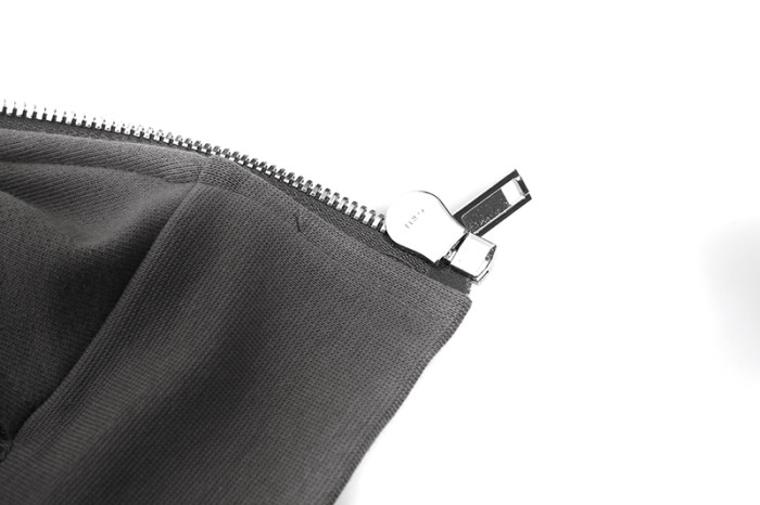1:1 quality version Small Label Streamer Diagonal Zip Wizard Hoodie 2 colors 29214048