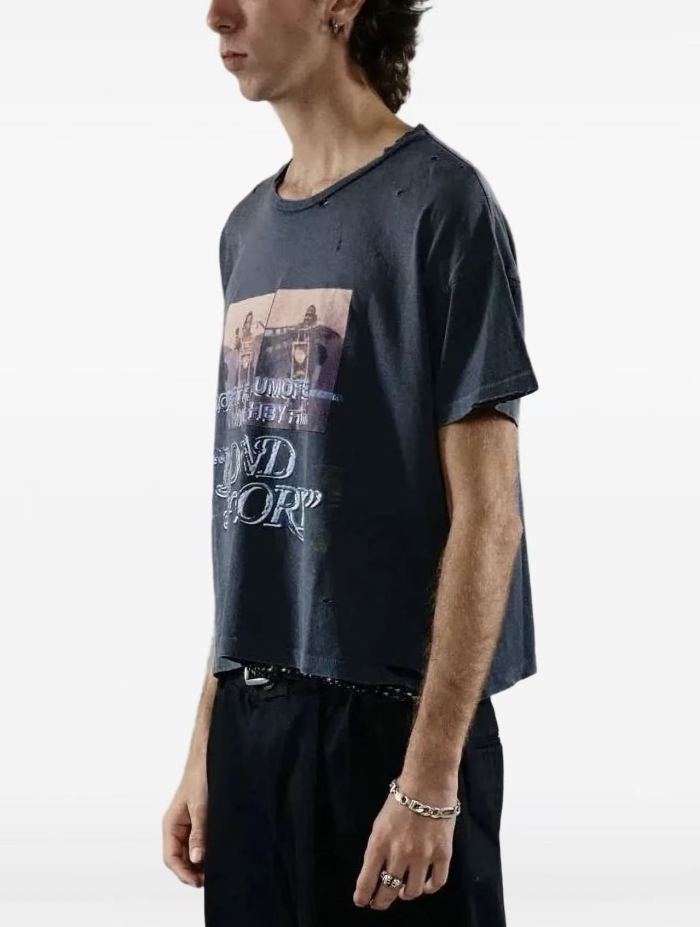 [Big & Tall for weights up to 220 lbs]1:1 quality version Road To Glory Vintage Print Washed Tee 29213968