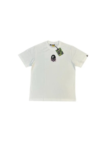 [50% Off]1:1 quality version 27972603 Embroidered Pink Letter Print Tee 2 colors