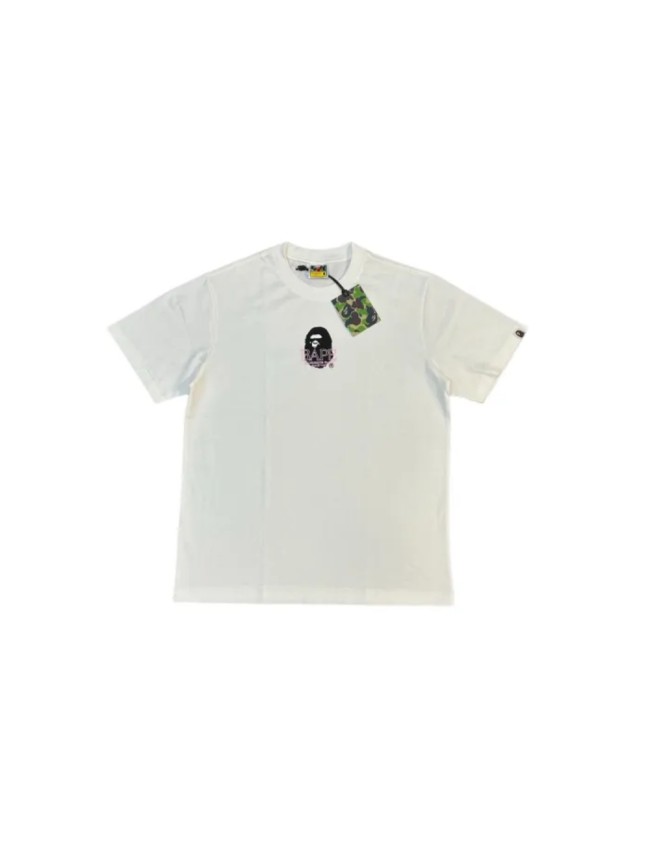 [50% Off]1:1 quality version 27972603 Embroidered Pink Letter Print Tee 2 colors