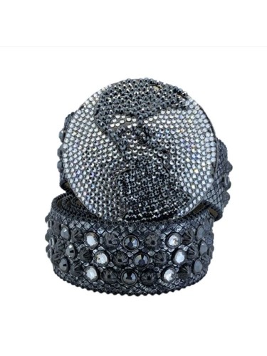 [50% Off]1:1 quality version 28233328 rhinestone Belt 9 colors