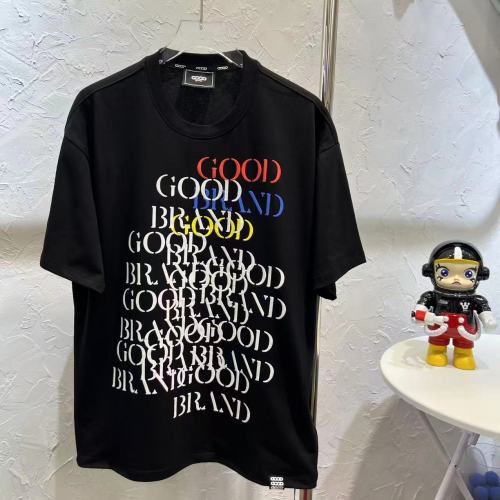 Unisex Multi Color Stacked Serif Brand Text & Arch Slogan Front Back Digital Print T-shirt 29220413