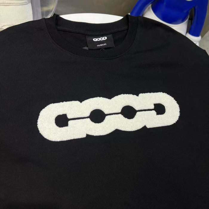 Towel Embroidery Jacquard Earth Letter Tee 2 colors 29220609