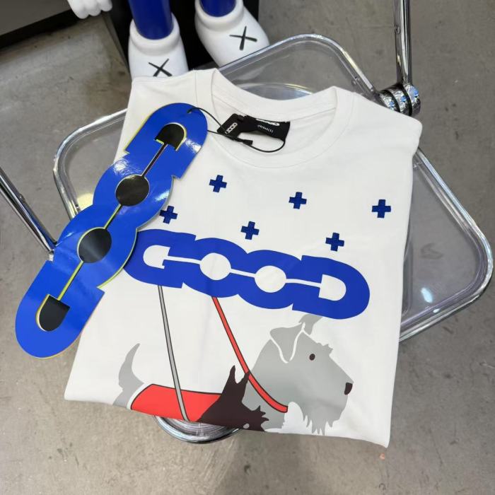 Schnauzer Cross Tatami Print Tee 2 colors 29220610