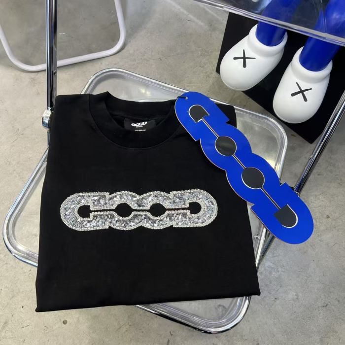 Map Sequin Embroidery Basic Logo Tee 2 colors 29220112