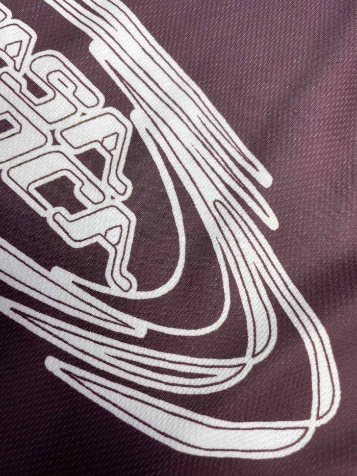 1:1 quality version Swirl Casa Logo Gradient Dot Print Mesh Panel V Neck Football Jersey T-shirt 29220794
