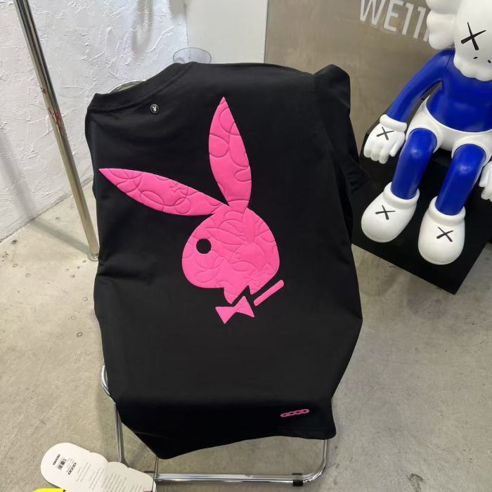 Pink Bow Bunny Foam Print Tee 2 colors 29220123