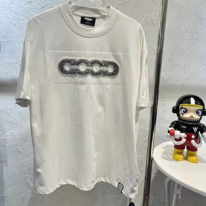 Map Sequin Embroidery Basic Logo Tee 2 colors 29220112