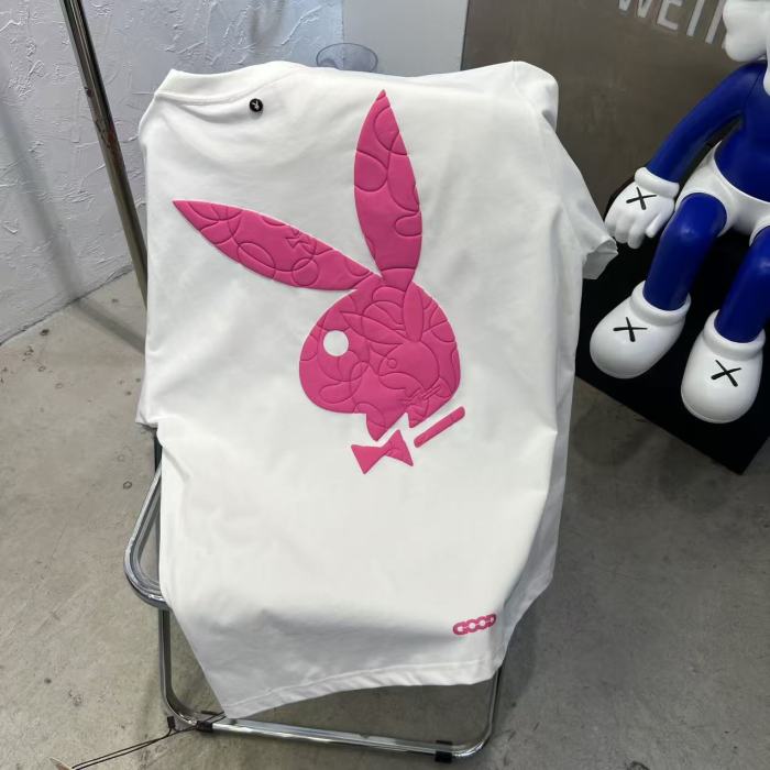 Pink Bow Bunny Foam Print Tee 2 colors 29220123