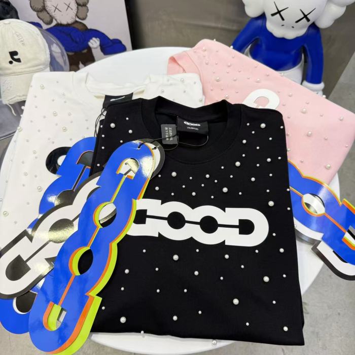Scattered Pearl Patch Logo Tee 3 colors 29220597