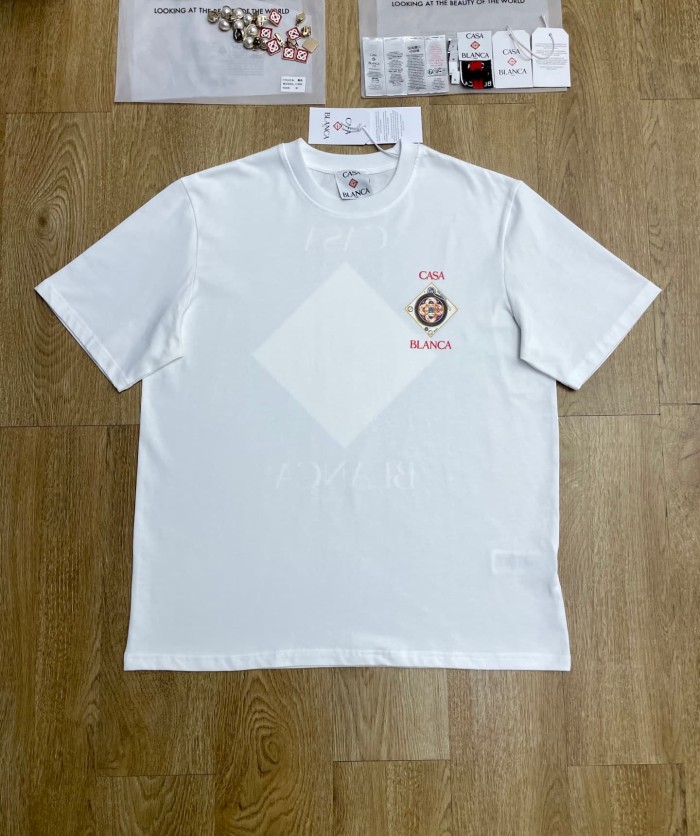 1:1 quality version Oversized Mediterranean Vintage Diamond Compass Celestial Digital Print T-shirt 2 colors 29220051