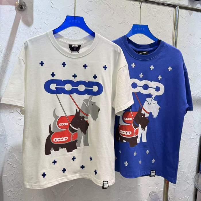 Schnauzer Cross Tatami Print Tee 2 colors 29220610