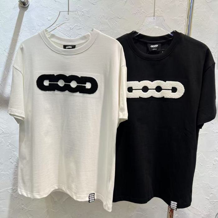 Towel Embroidery Jacquard Earth Letter Tee 2 colors 29220609