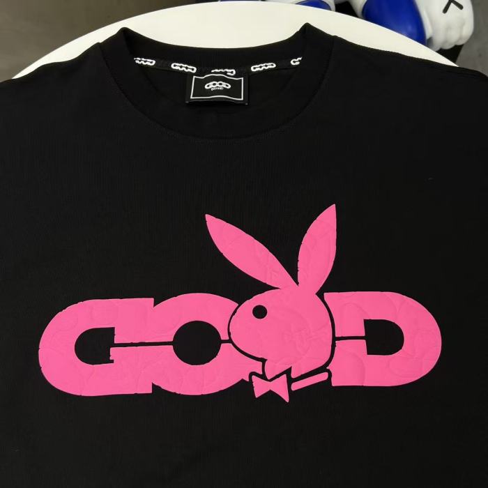 Pink Bow Bunny Foam Print Tee 2 colors 29220123