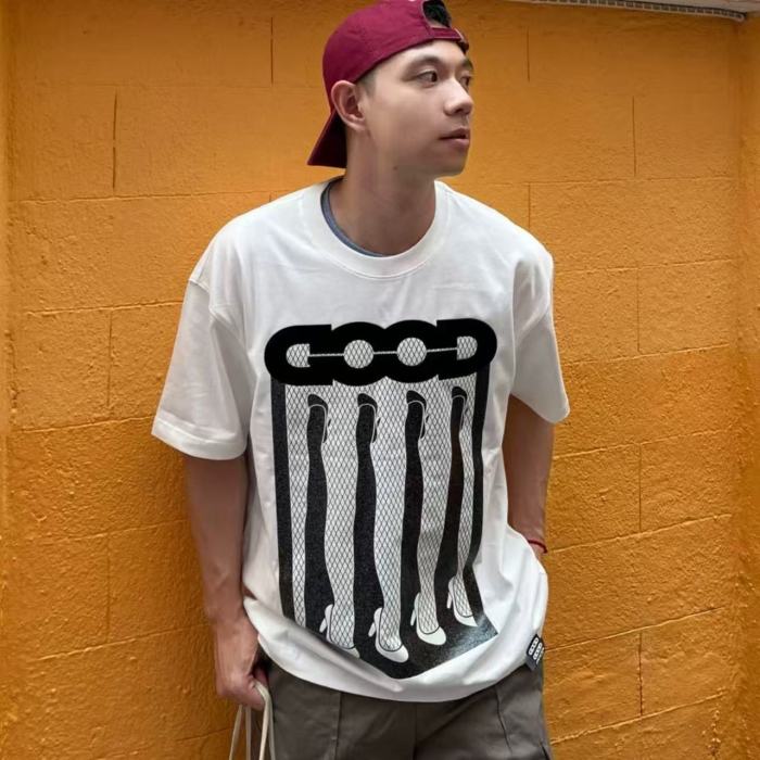 Black High Heel Allure Print Tee 29220124