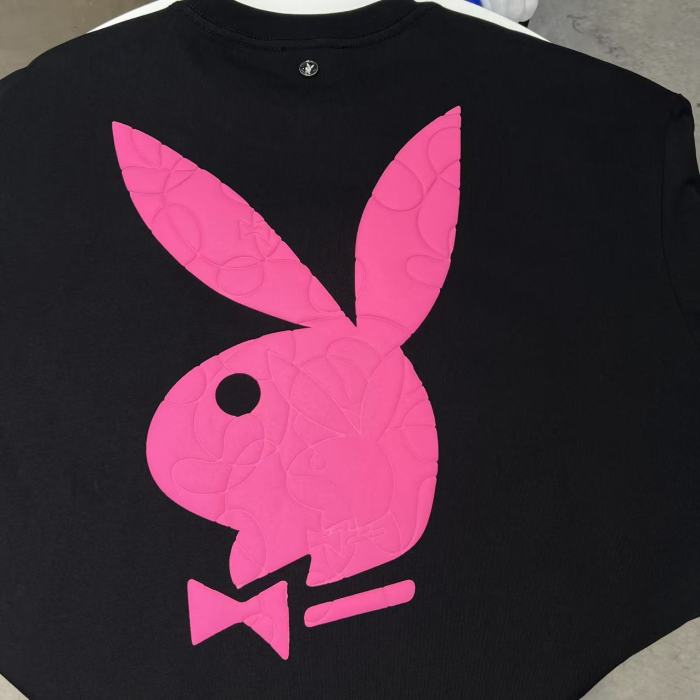 Pink Bow Bunny Foam Print Tee 2 colors 29220123
